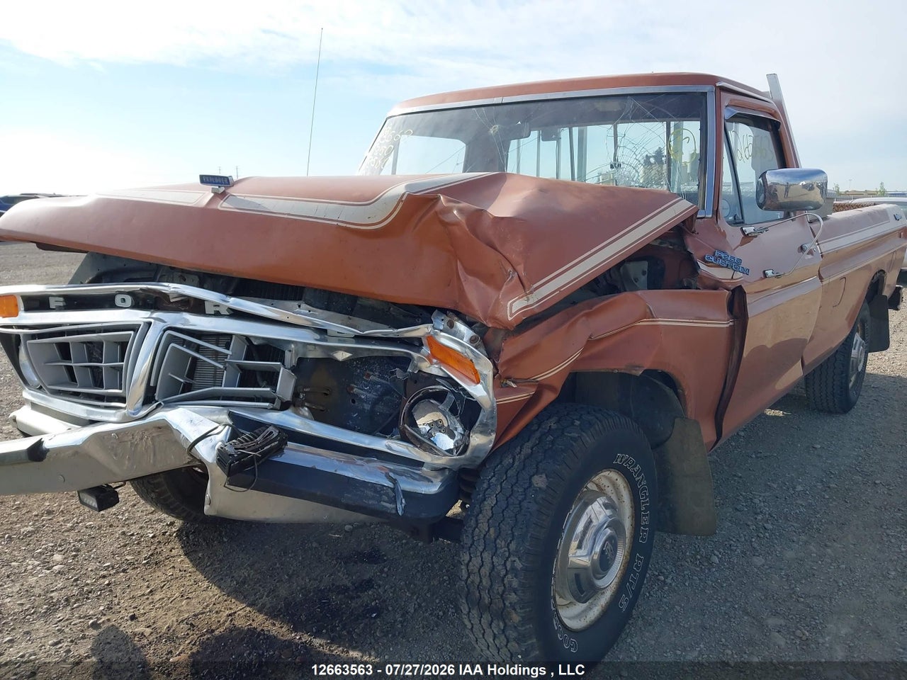 F25SC088560 · 1977 FORD F250 · 6/21