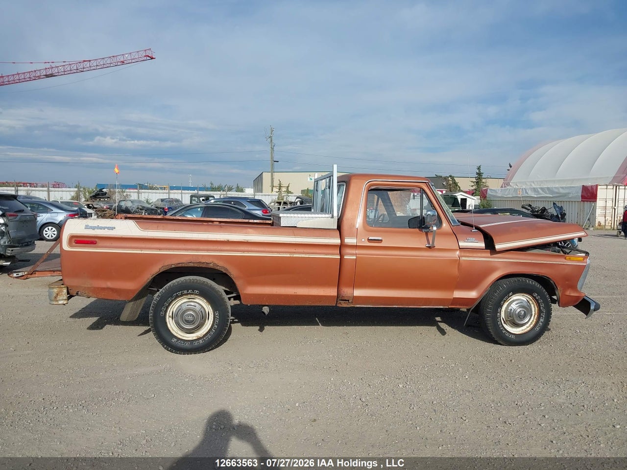 F25SC088560 · 1977 FORD F250 · 12/21