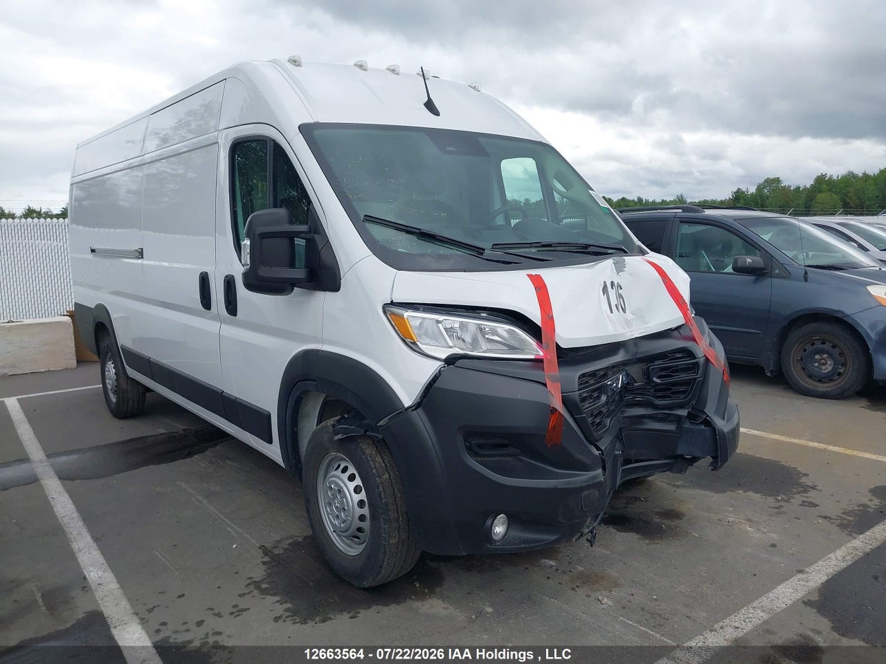 3C6MRVJGXSE555507 · 2025 RAM PROMASTER 3500 HIGH ROOF