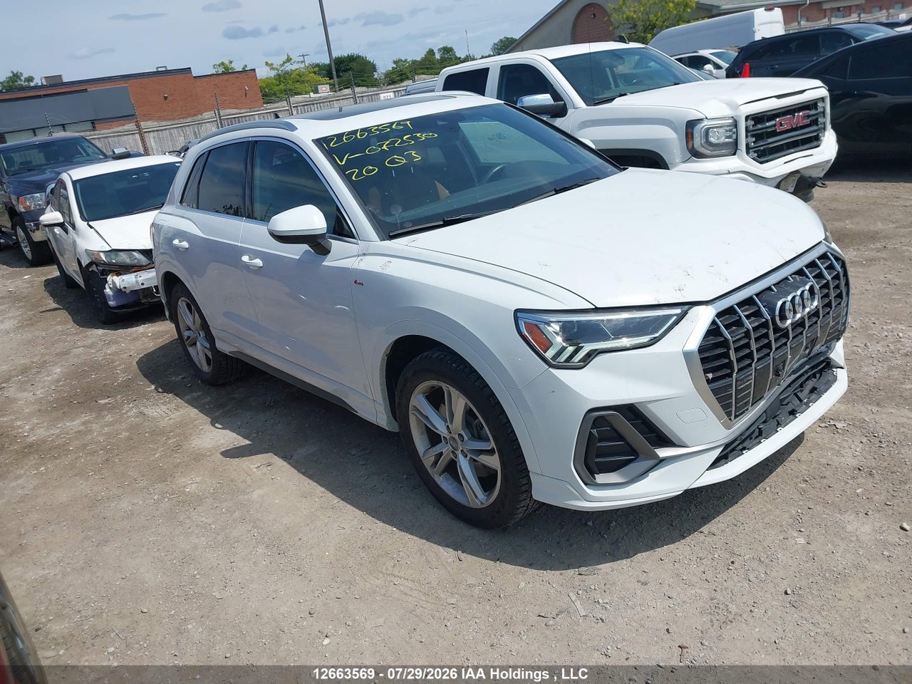 WA1FECF33L1072530 · 2020 AUDI Q3