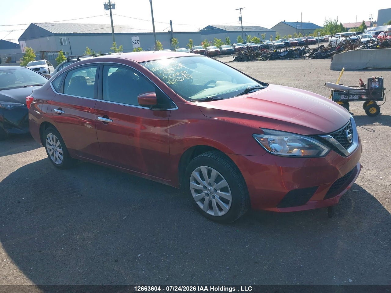 3N1AB7AP5HL687450 · 2017 NISSAN SENTRA 1.8 S/1.8 SL/1.8 SV