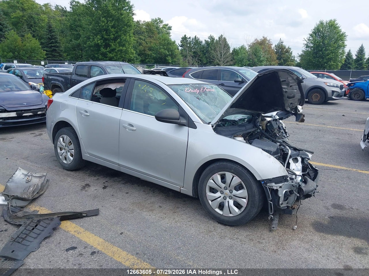 1G1PC5SH9C7377291 · 2012 CHEVROLET CRUZE LS