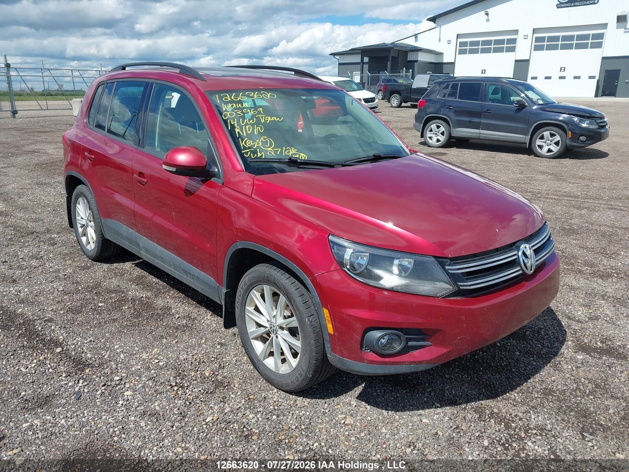 WVGJV3AX4EW003969 · 2014 VOLKSWAGEN TIGUAN COMFORTLINE/HIGHLINE/TRENDLINE