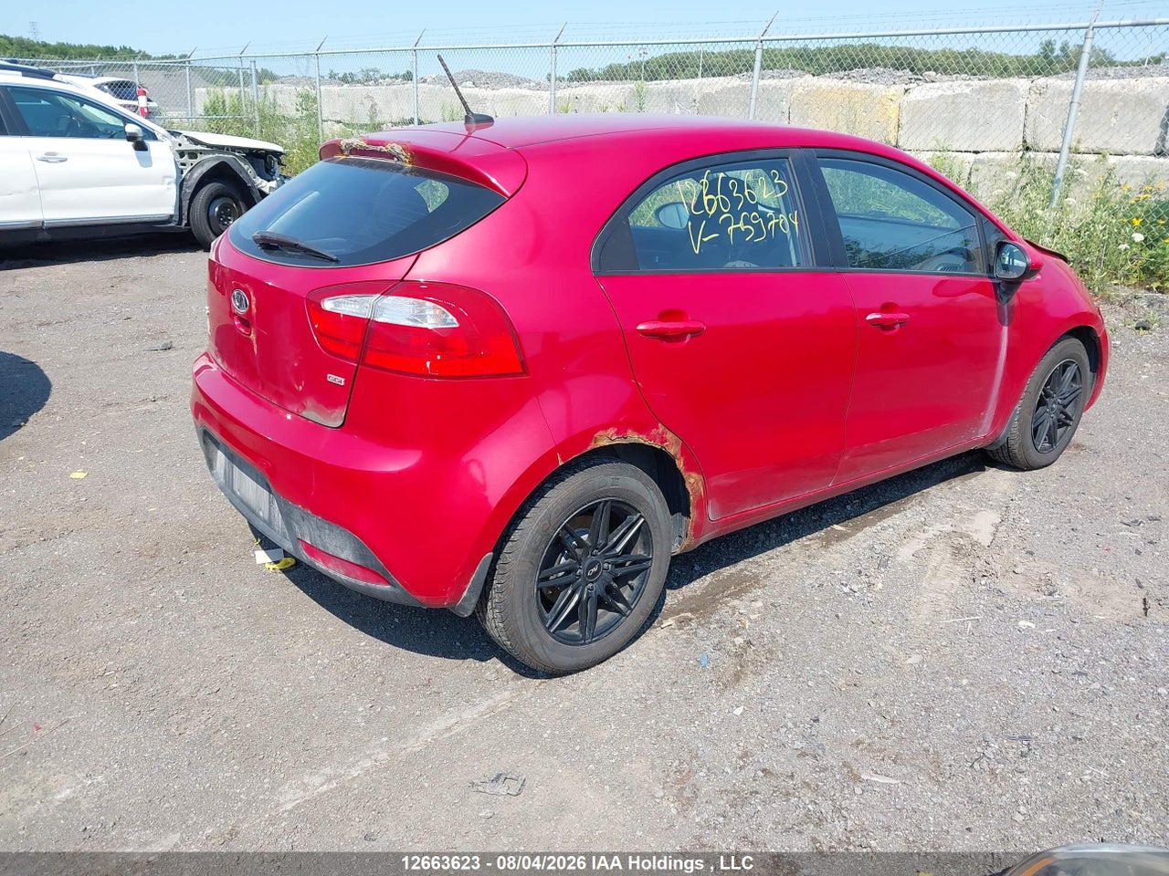 KNADM5A31C6759704 · 2012 KIA RIO LX · 4/21