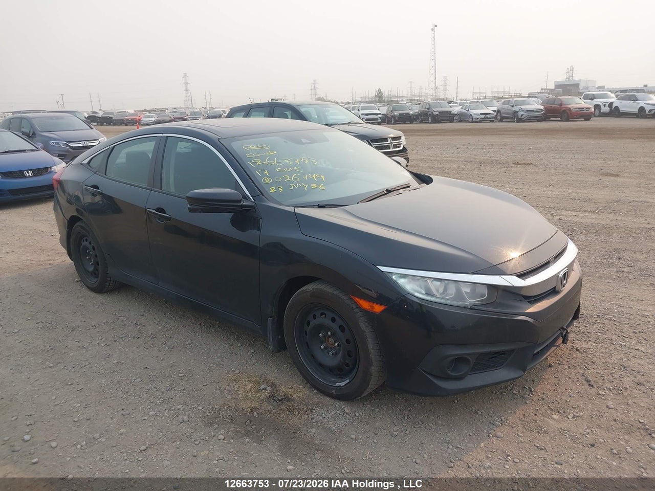2HGFC2F86HH026749 · 2017 HONDA CIVIC EX