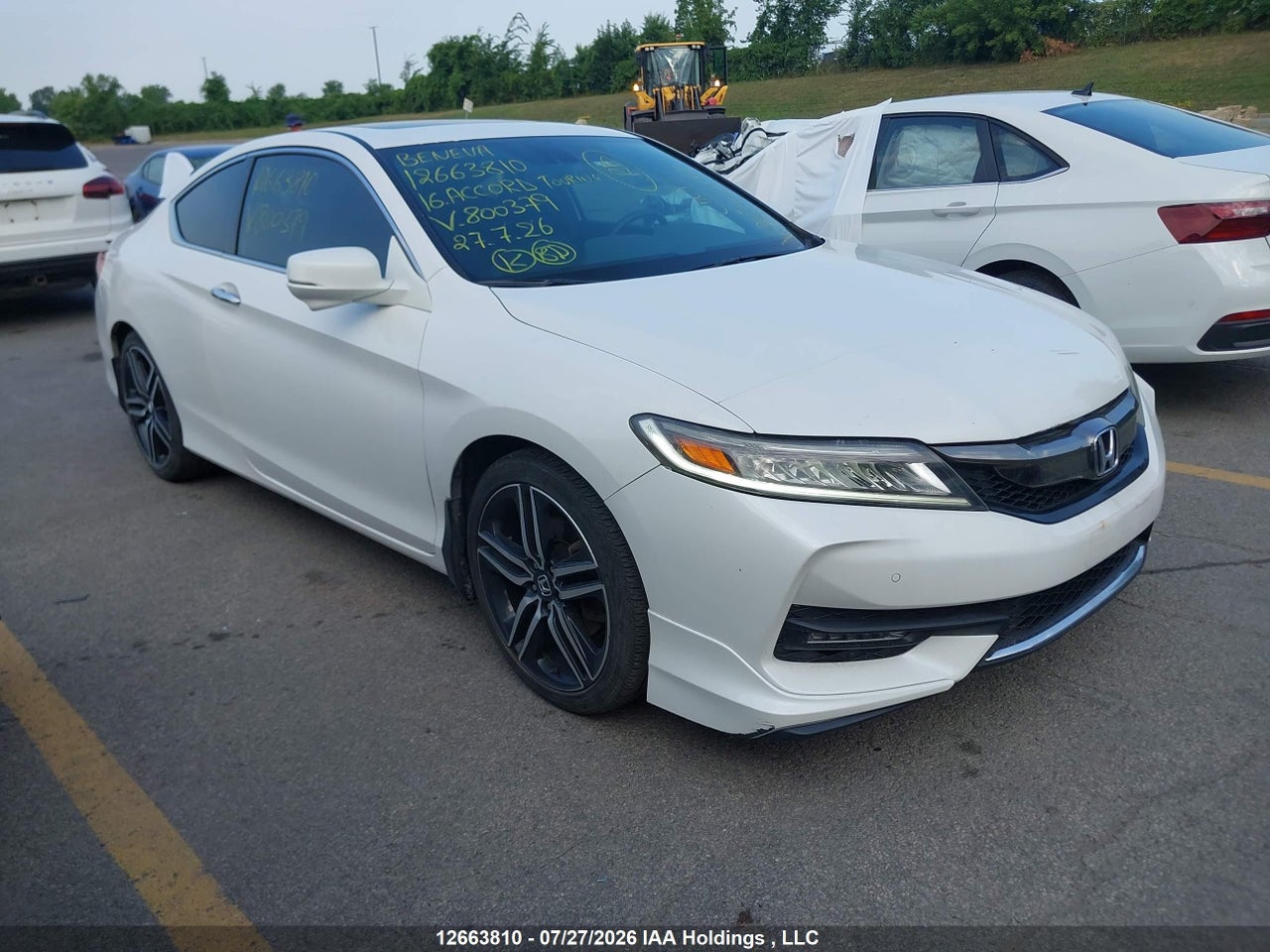 1HGCT2A92GA800379 · 2016 HONDA ACCORD TOURING