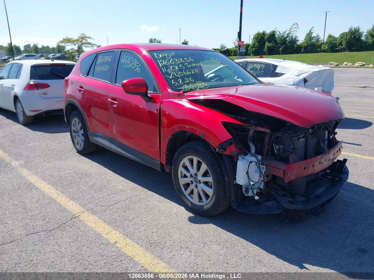 JM3KE2CY1E0406620 · 2014 MAZDA CX-5 TOURING
