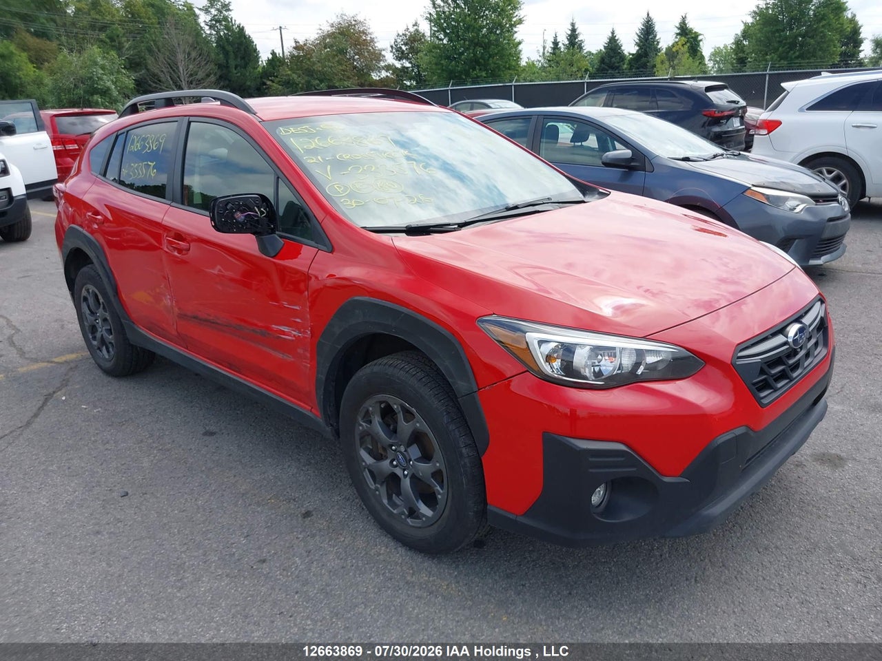 JF2GTHSC0MH333576 · 2021 SUBARU CROSSTREK SPORT