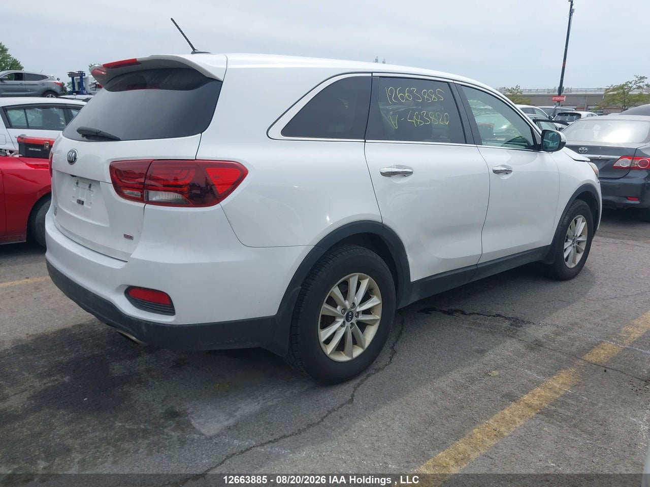 5XYPG4A37KG483820 · 2019 KIA SORENTO L/LX · 4/24