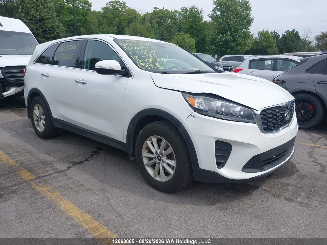 5XYPG4A37KG483820 · 2019 KIA SORENTO L/LX