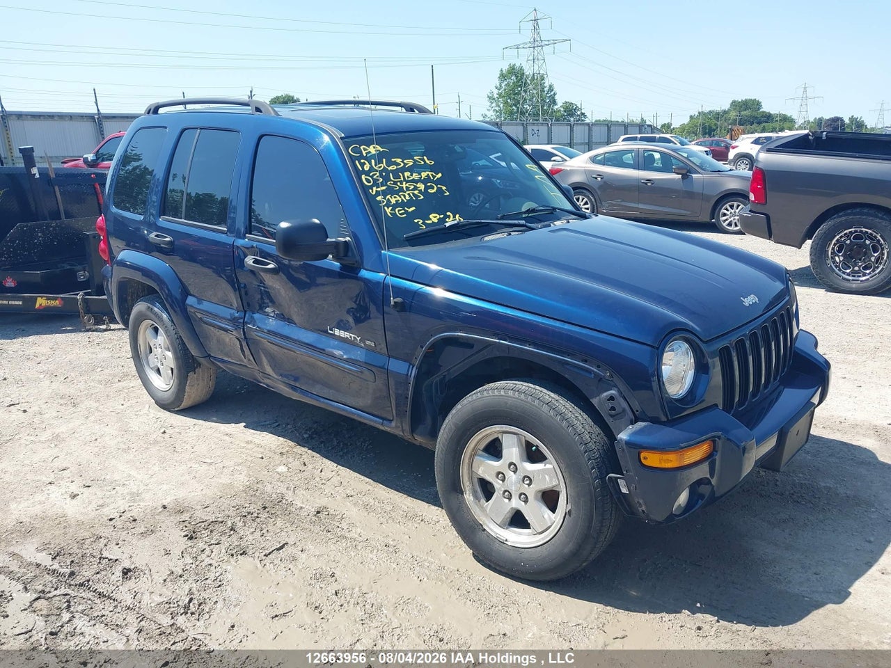 1J4GL58K13W549923 · 2003 JEEP LIBERTY LIMITED EDITION
