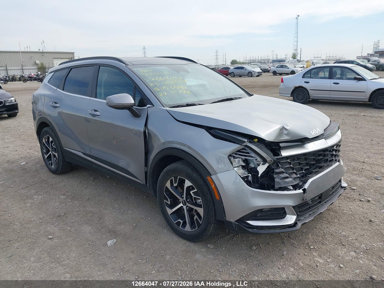 KNDPVCAF5P7053542 · 2023 KIA SPORTAGE EX