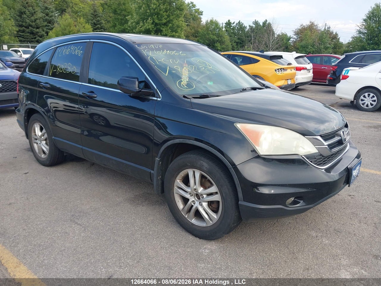5J6RE4H71BL802280 · 2011 HONDA CR-V EX-L