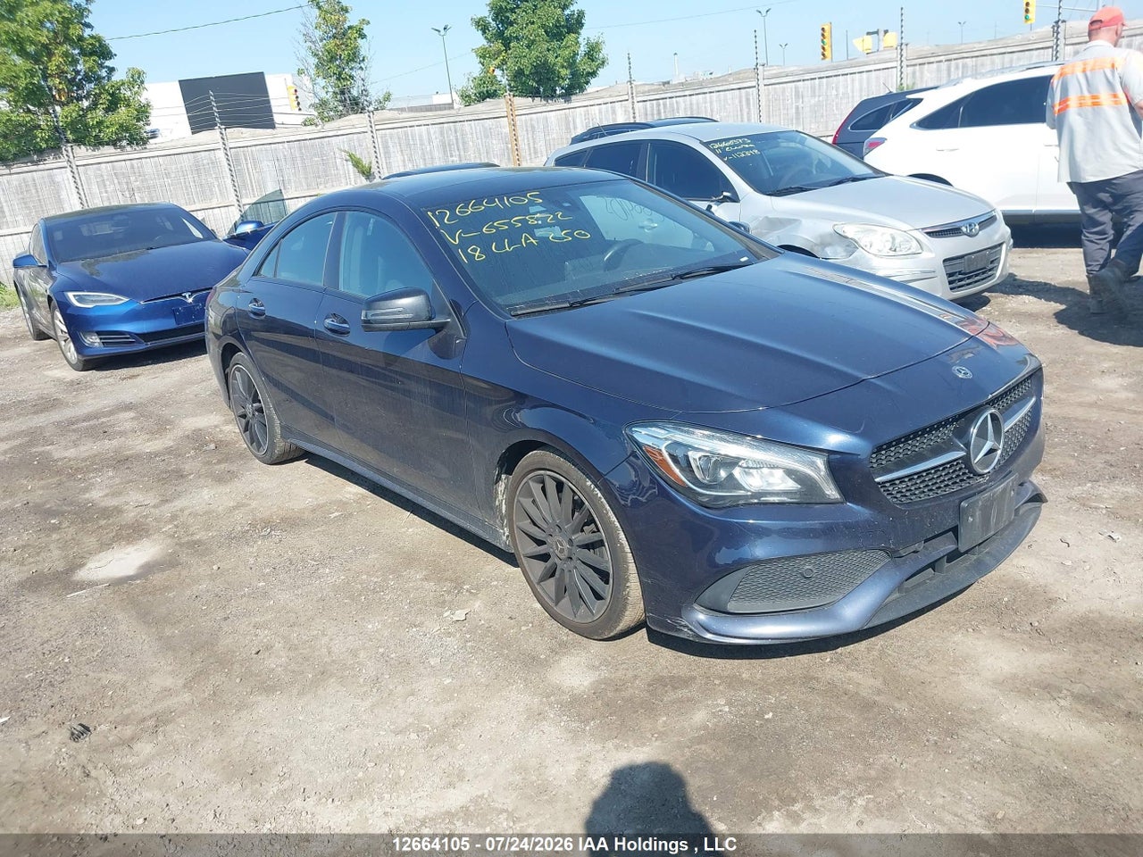 WDDSJ4GB7JN655822 · 2018 MERCEDES BENZ CLA 250 4MATIC