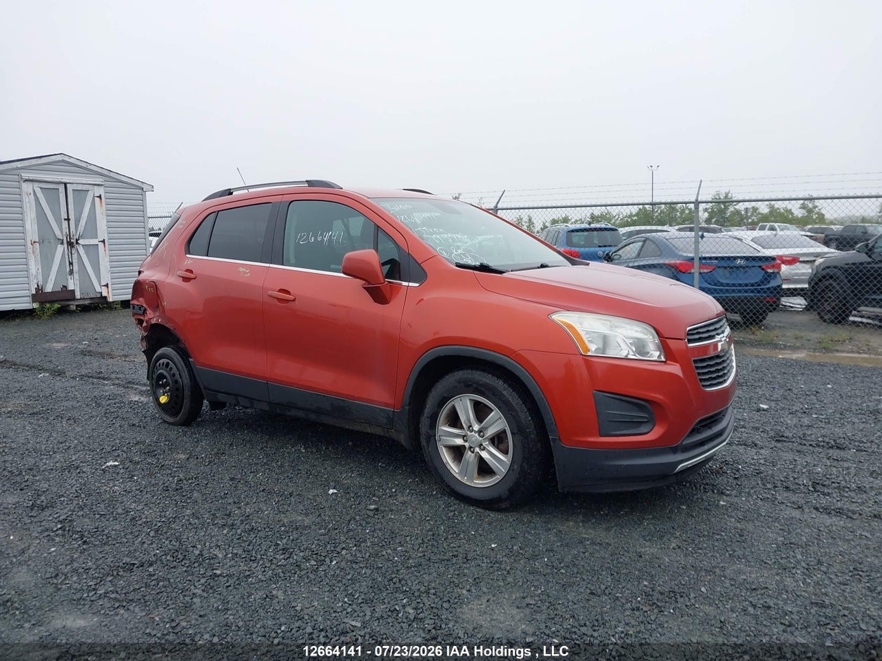 3GNCJLSB2FL175928 · 2015 CHEVROLET TRAX 2LT