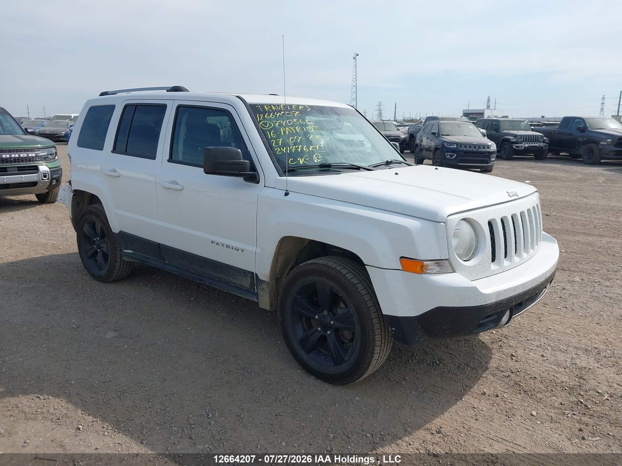 1C4NJRABXGD740360 · 2016 JEEP PATRIOT SPORT/NORTH