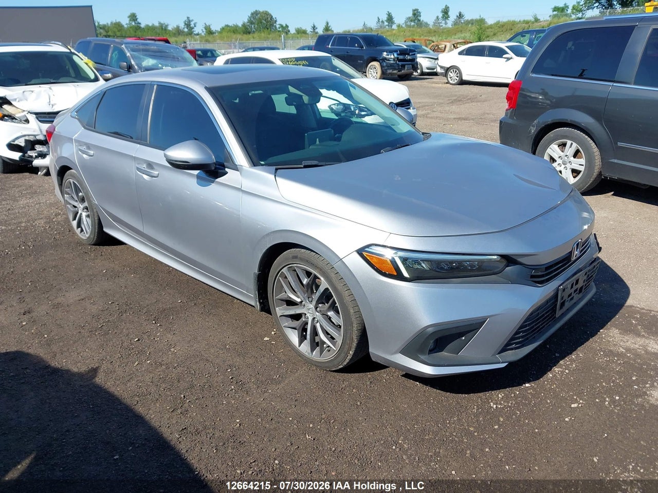 2HGFE1F95NH002757 · 2022 HONDA Civic touring
