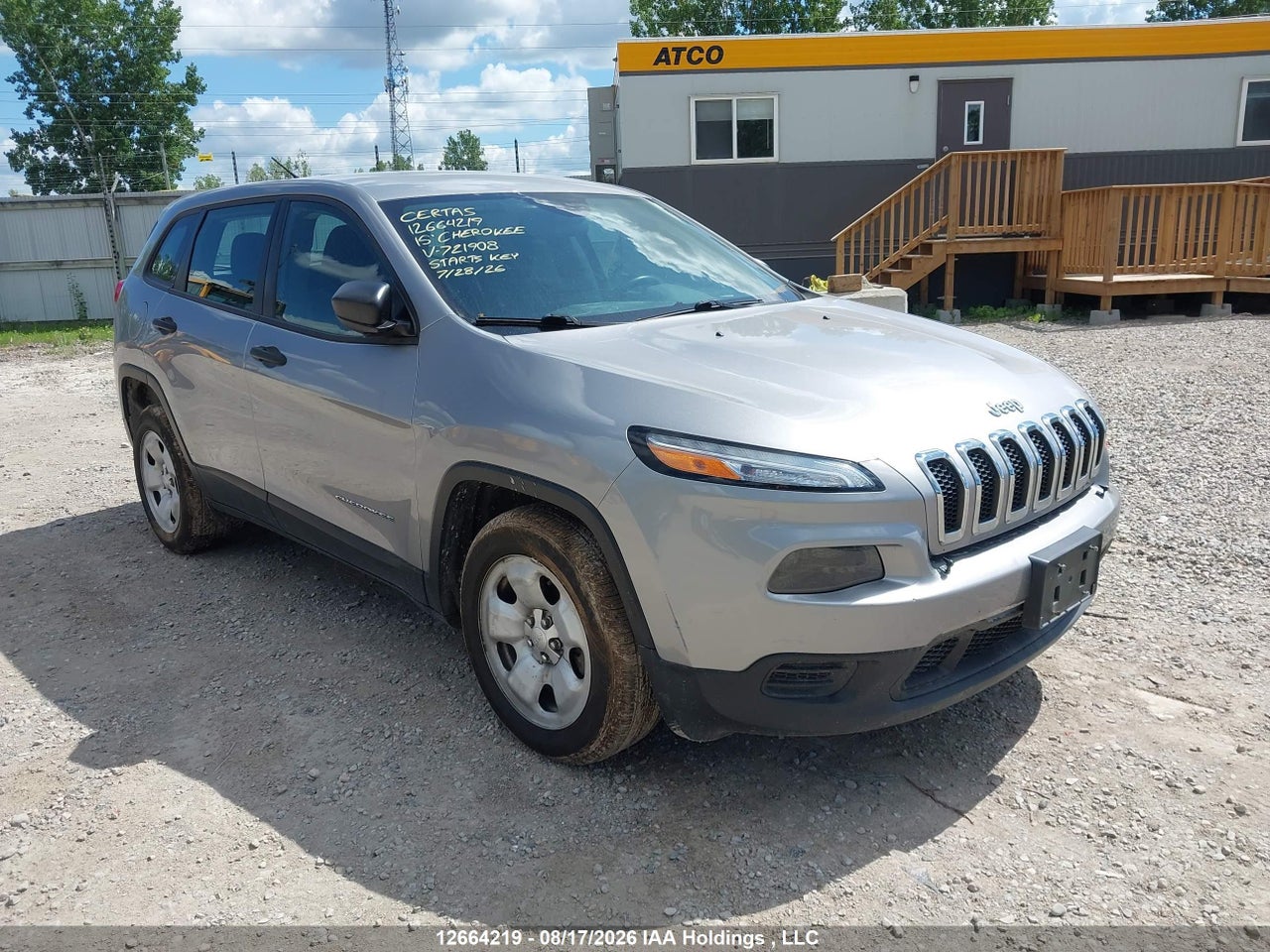 2015 JEEP CHEROKEE SPORT