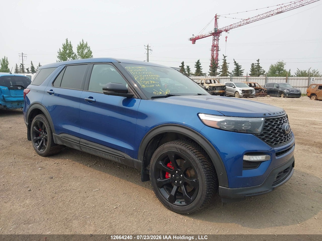 1FM5K8GC0NGA00282 · 2022 FORD EXPLORER ST