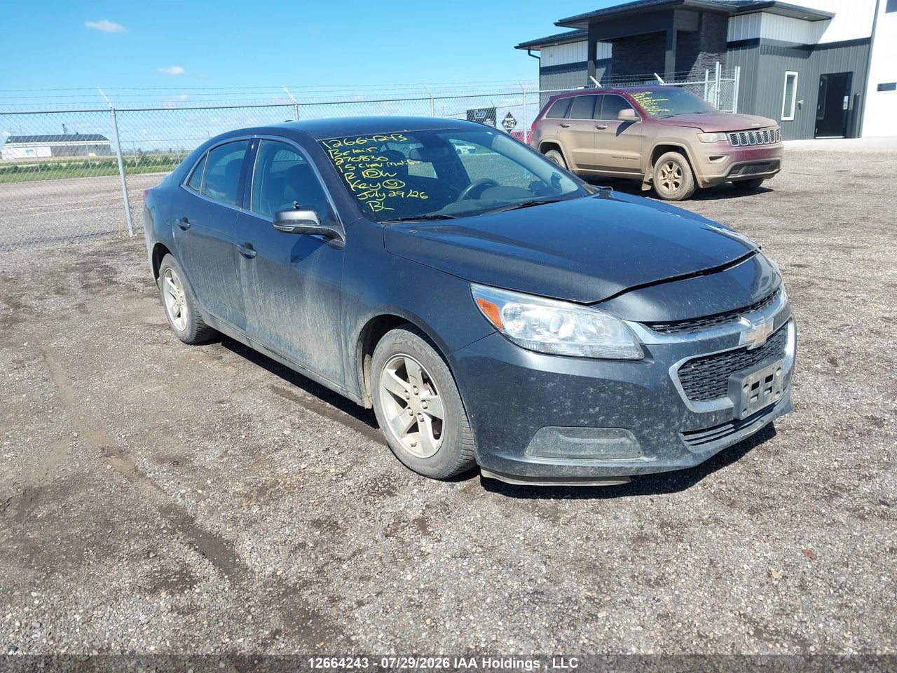 1G11C5SL9FF270830 · 2015 CHEVROLET MALIBU 1LT