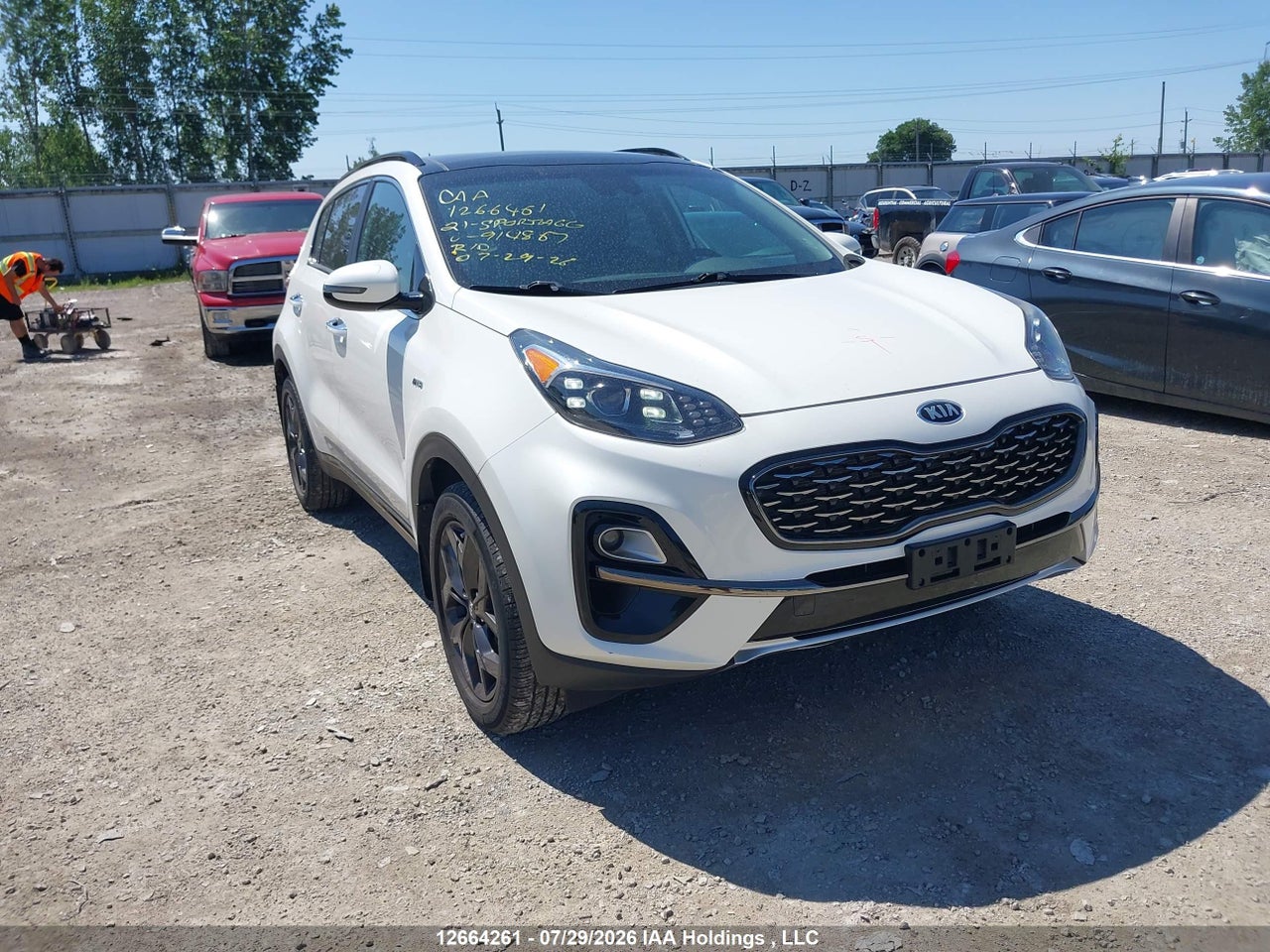 KNDPNCAC9M7914867 · 2021 KIA SPORTAGE EX