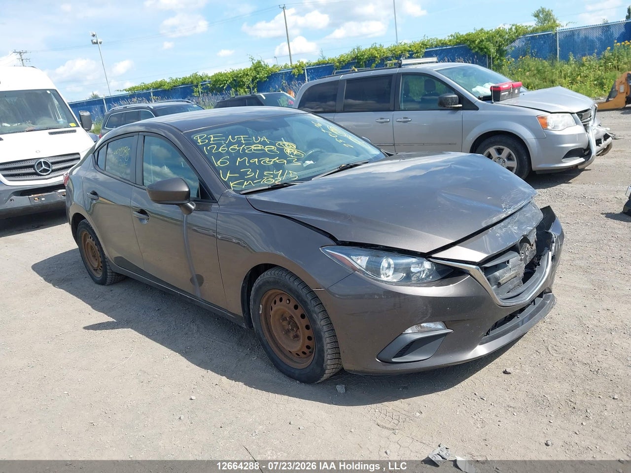 3MZBM1U75GM313415 · 2016 MAZDA MAZDA3 G/GX