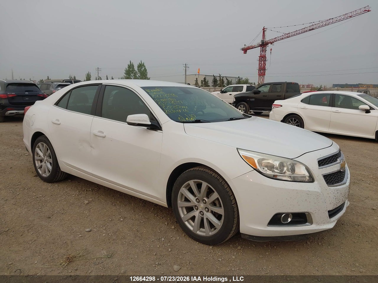 1G11E5SA8DF278097 · 2013 CHEVROLET MALIBU 2LT
