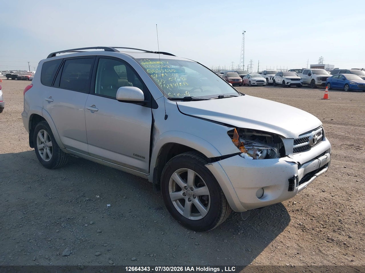 JTMBK31V275035635 · 2007 TOYOTA RAV4 LIMITED V6
