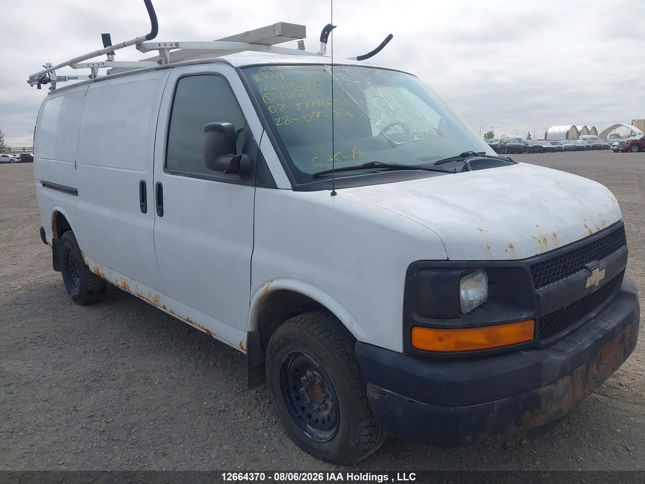 1GCGG25U071196852 · 2007 CHEVROLET EXPRESS G2500