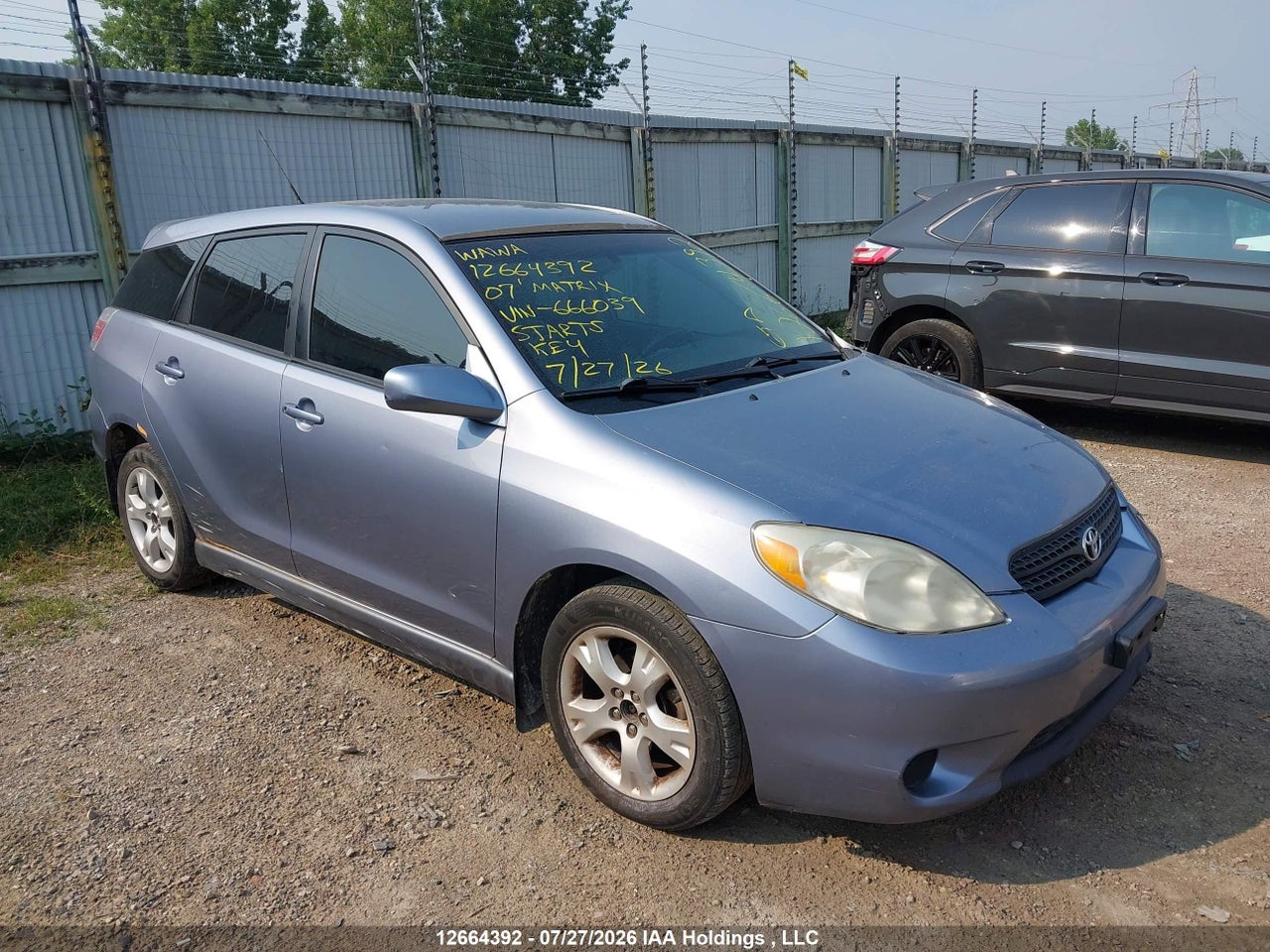 2T1KR32E07C666039 · 2007 TOYOTA Matrix XR