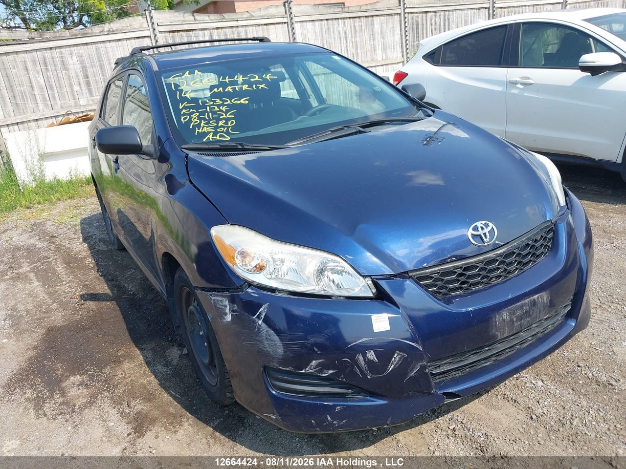 2T1KU4EE2EC133266 · 2014 TOYOTA MATRIX S