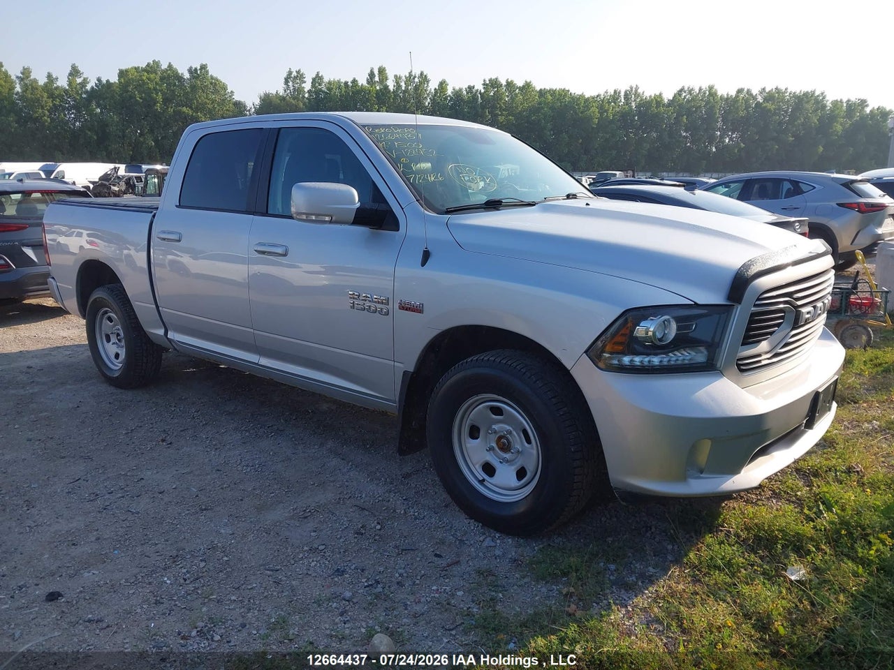1C6RR7MT5JS128452 · 2018 RAM 1500 SPORT