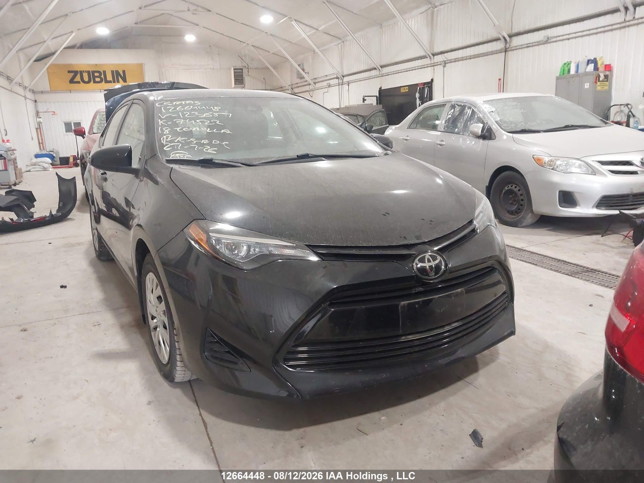 2T1BURHE7JC123657 · 2018 TOYOTA COROLLA L/LE/XLE/SE/XSE