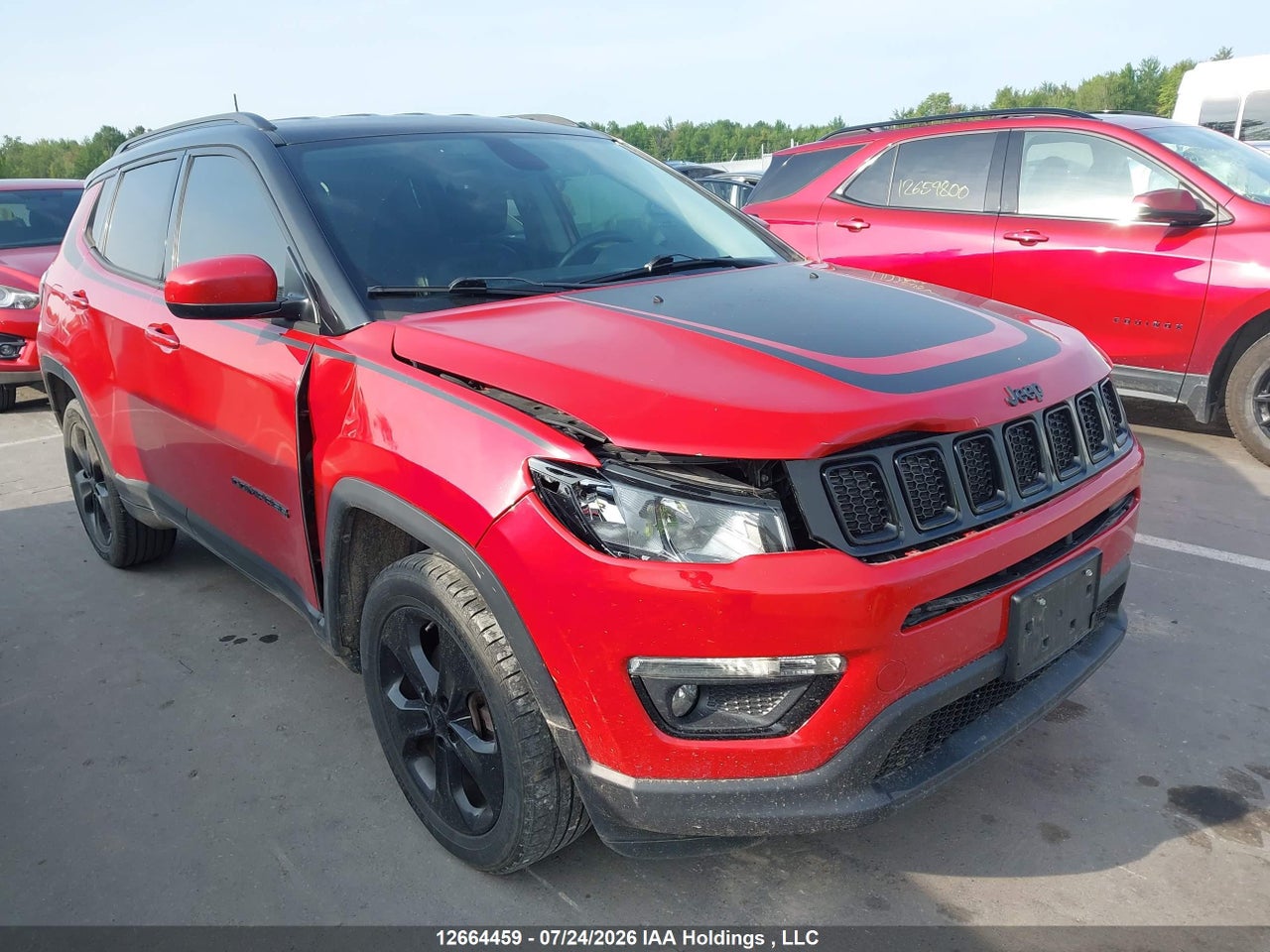 3C4NJDBB4JT307183 · 2018 JEEP COMPASS LATITUDE