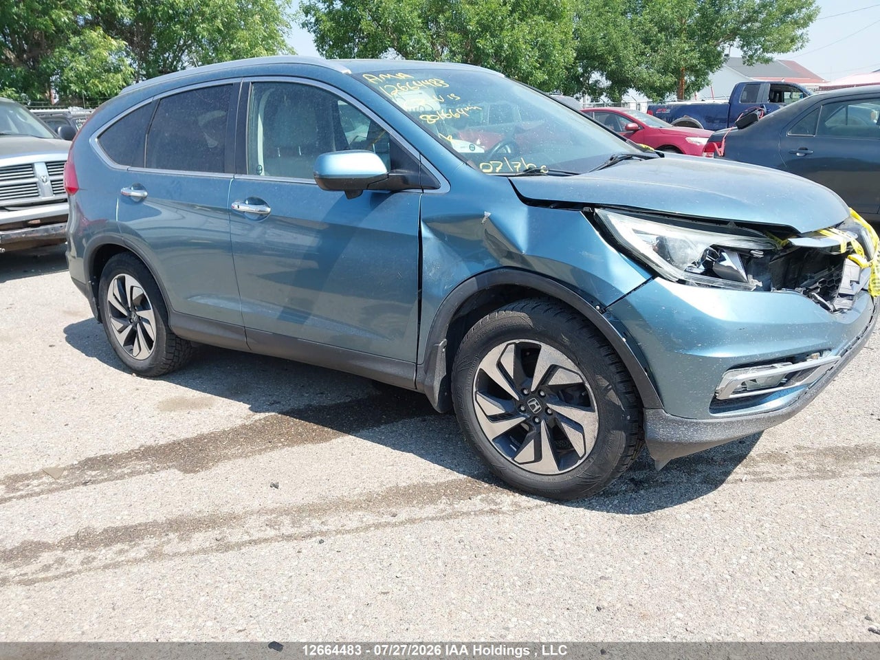 5J6RM4H90FL801664 · 2015 HONDA CR-V TOURING