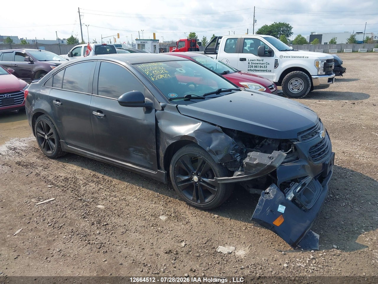 1G1PE5SB7F7267429 · 2015 CHEVROLET CRUZE 2LT