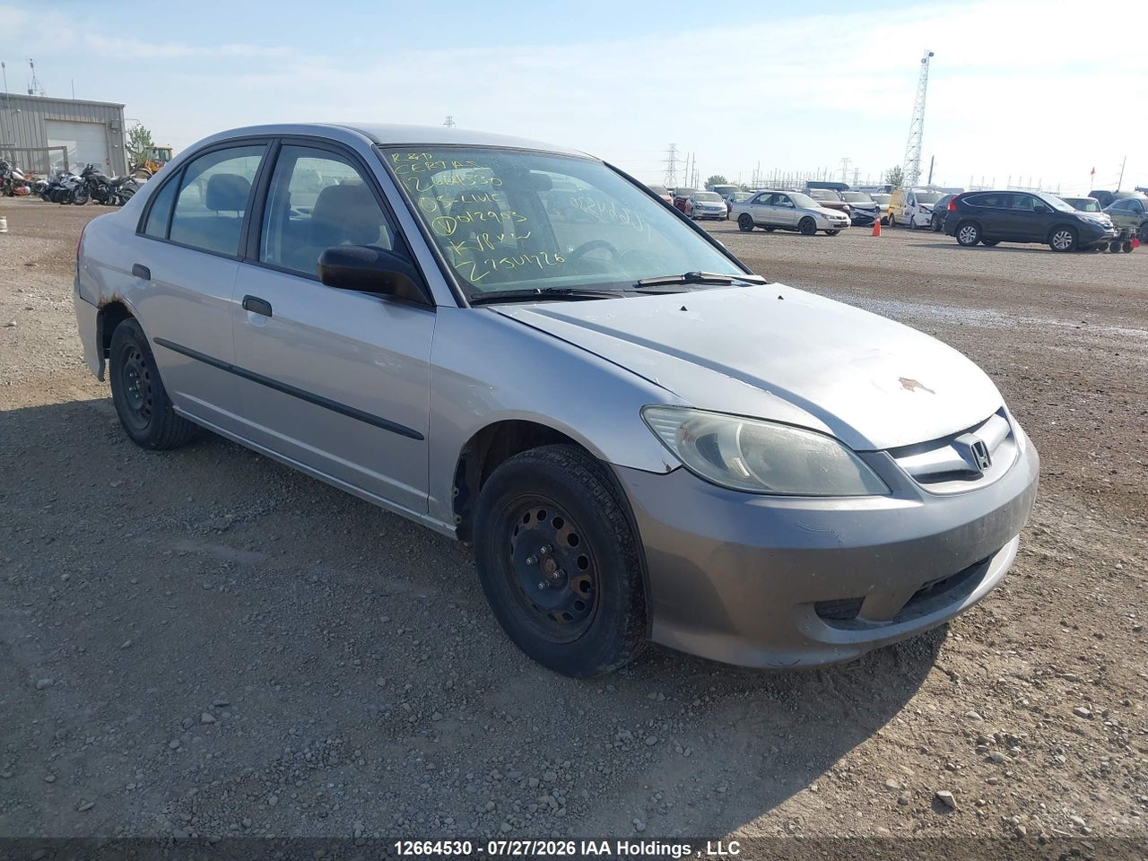 2HGES15355H012903 · 2005 HONDA CIVIC DX VP