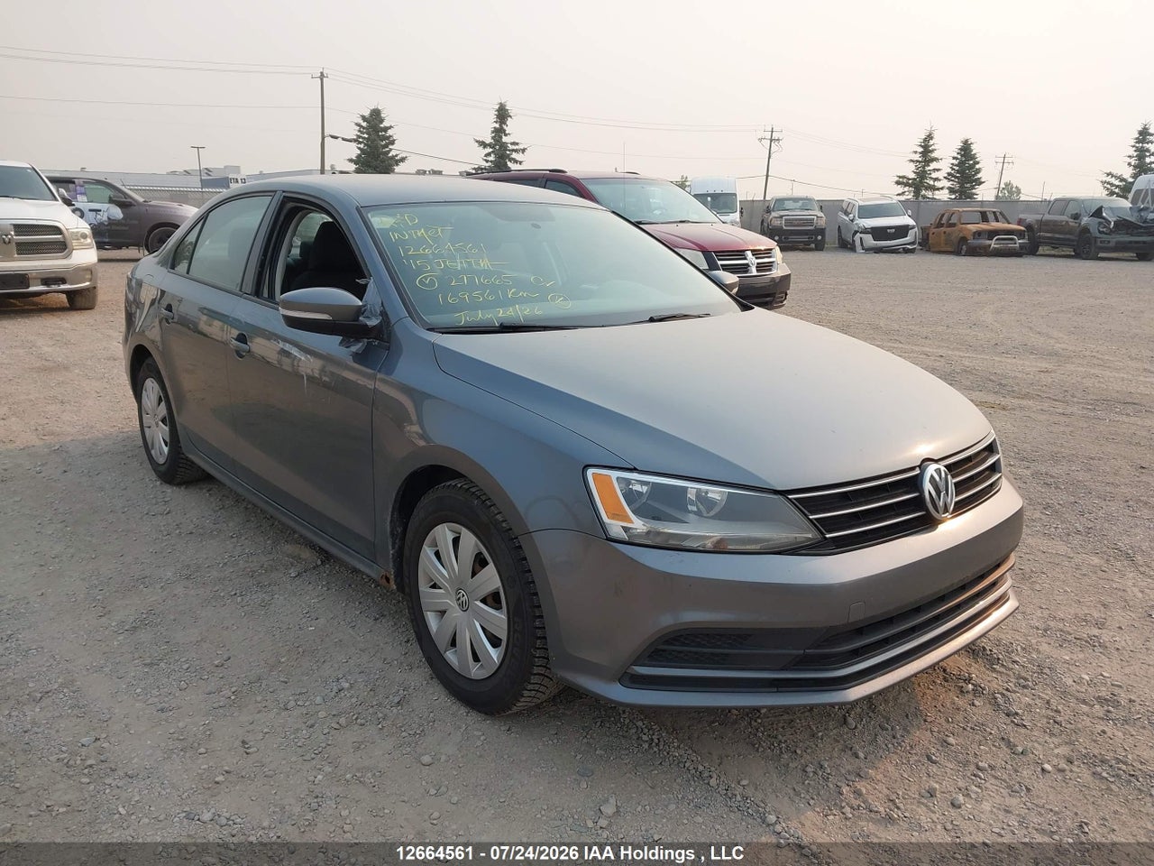 3VW1K7AJ7FM277665 · 2015 VOLKSWAGEN JETTA 2.0L TRENDLINE/2.0L TRENDLINE+