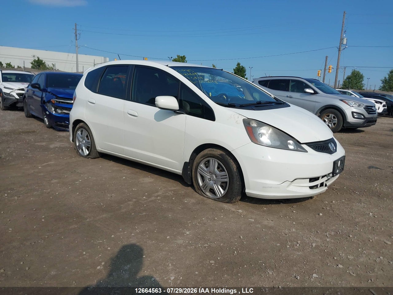 LUCGE8H54D3006043 · 2013 HONDA FIT LX