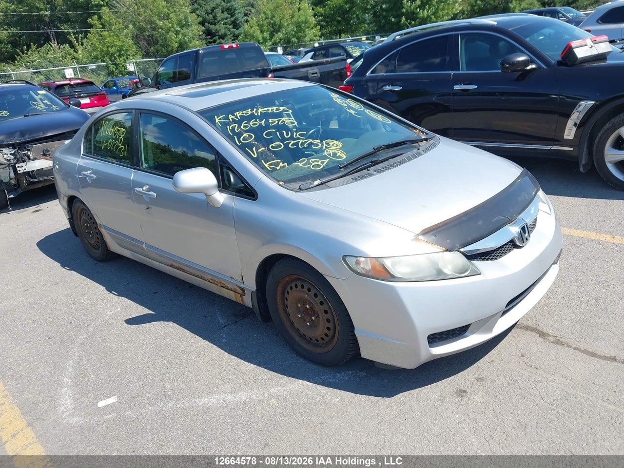 2HGFA1F68AH027731 · 2010 HONDA CIVIC LX-S