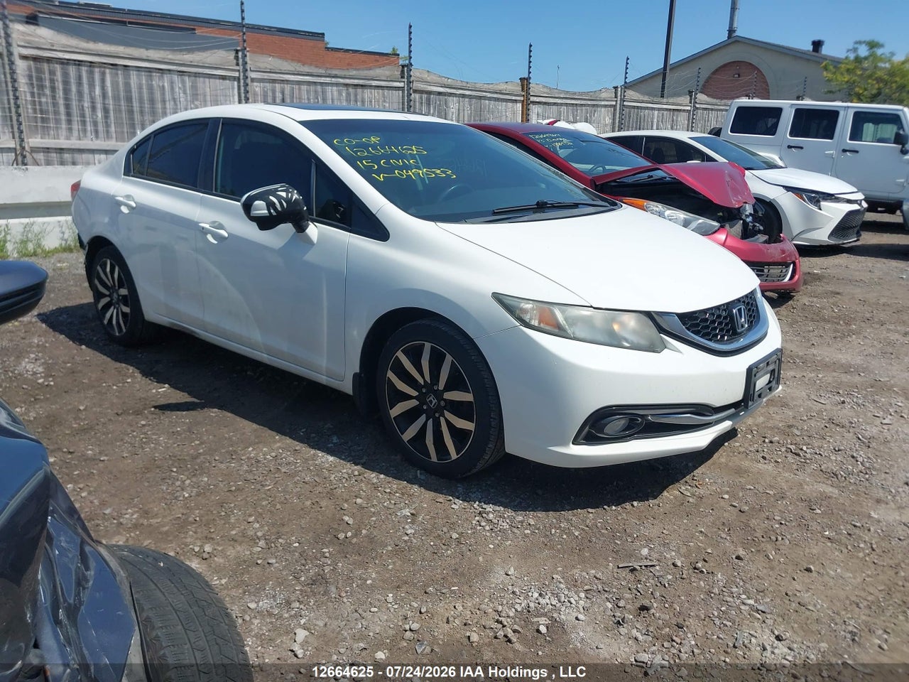 2HGFB2F70FH049533 · 2015 HONDA Civic touring