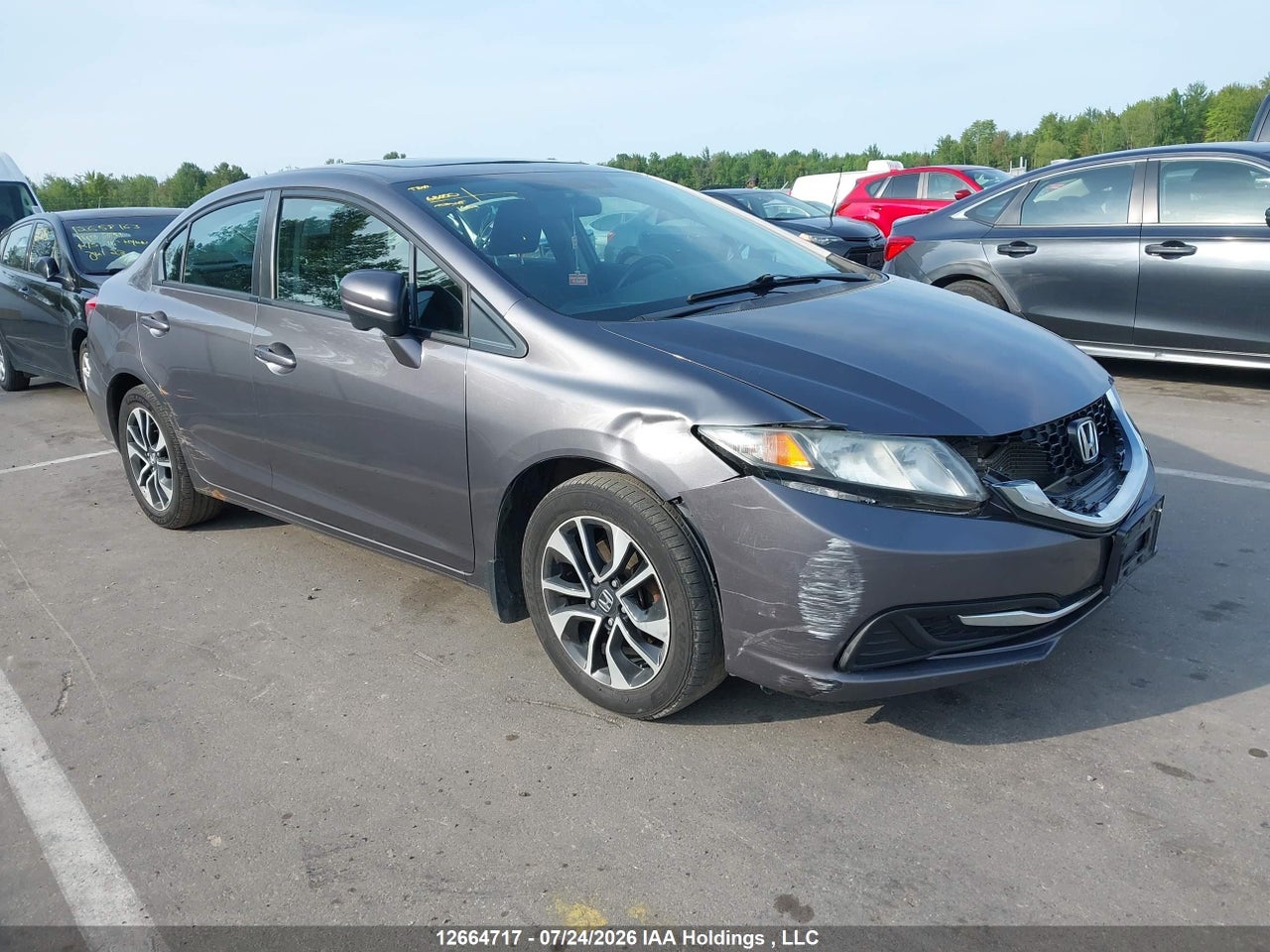 2HGFB2F52FH058488 · 2015 HONDA CIVIC EX