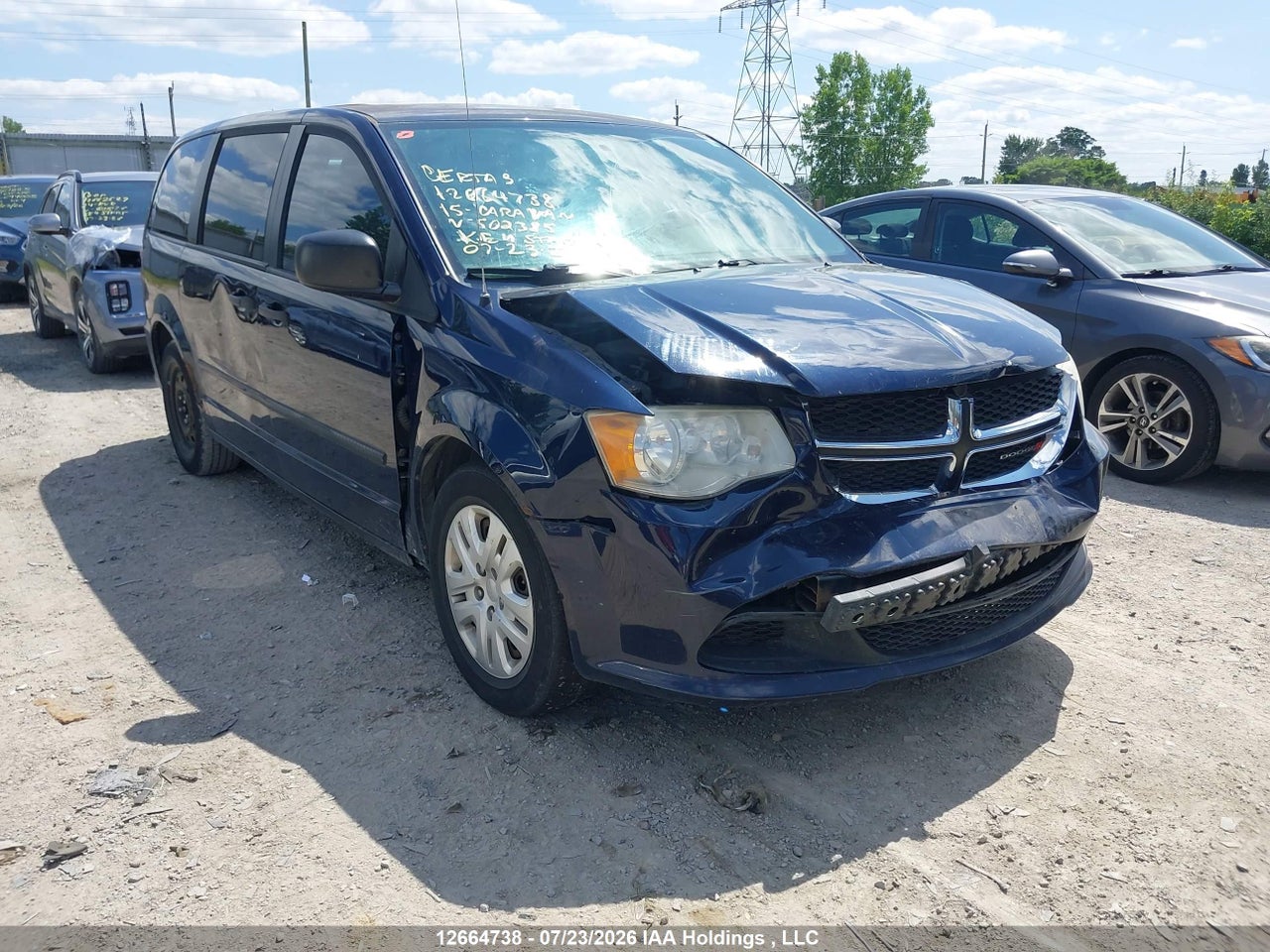 2015 DODGE GRAND CARAVAN SE