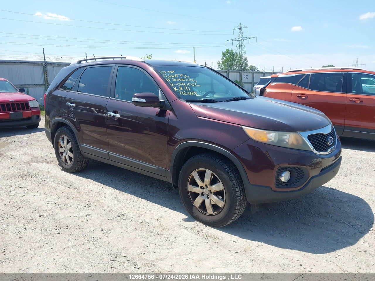 5XYKT3A26BG090026 · 2011 KIA SORENTO LX V6
