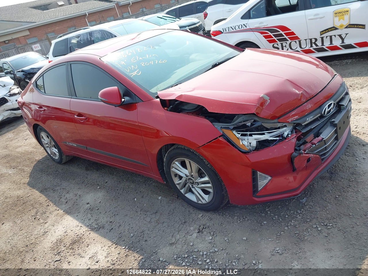 KMHD84LF9KU804760 · 2019 HYUNDAI ELANTRA · 6/17