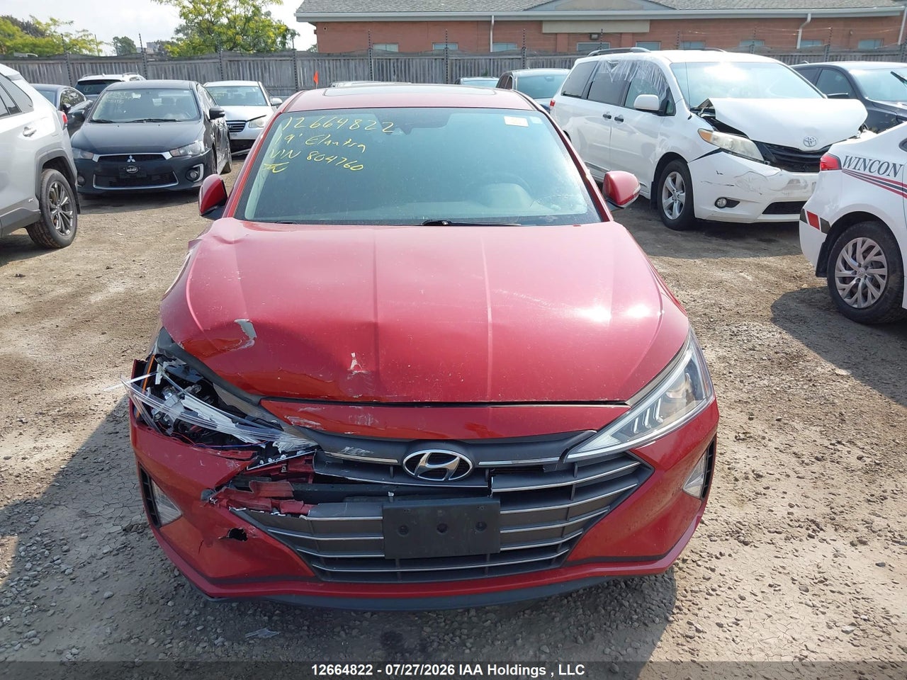 KMHD84LF9KU804760 · 2019 HYUNDAI ELANTRA · 12/17