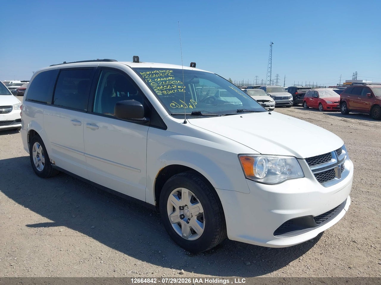 2C4RDGBG5CR255896 · 2012 DODGE GRAND CARAVAN SE