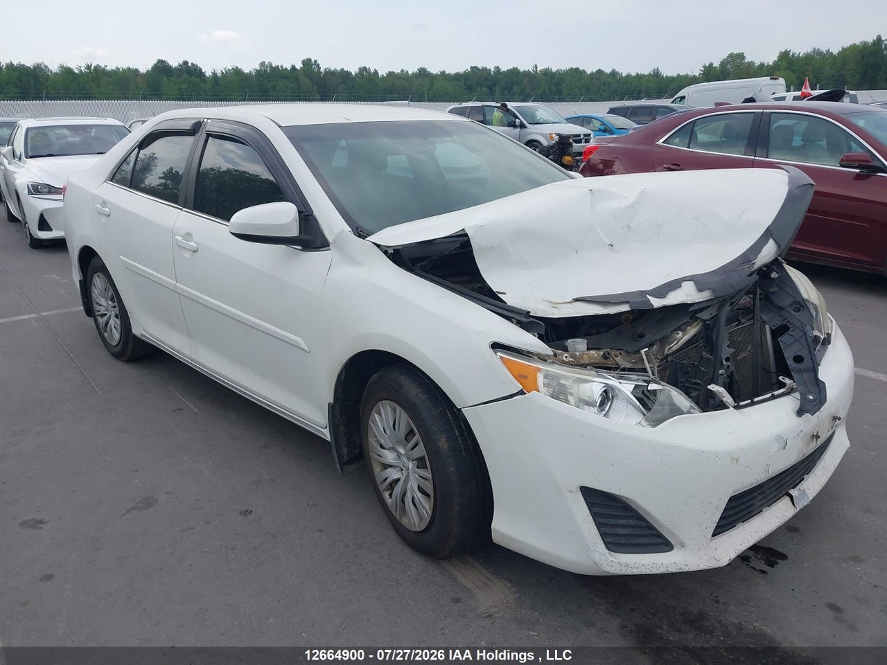 4T1BF1FK1CU567364 · 2012 TOYOTA CAMRY LE