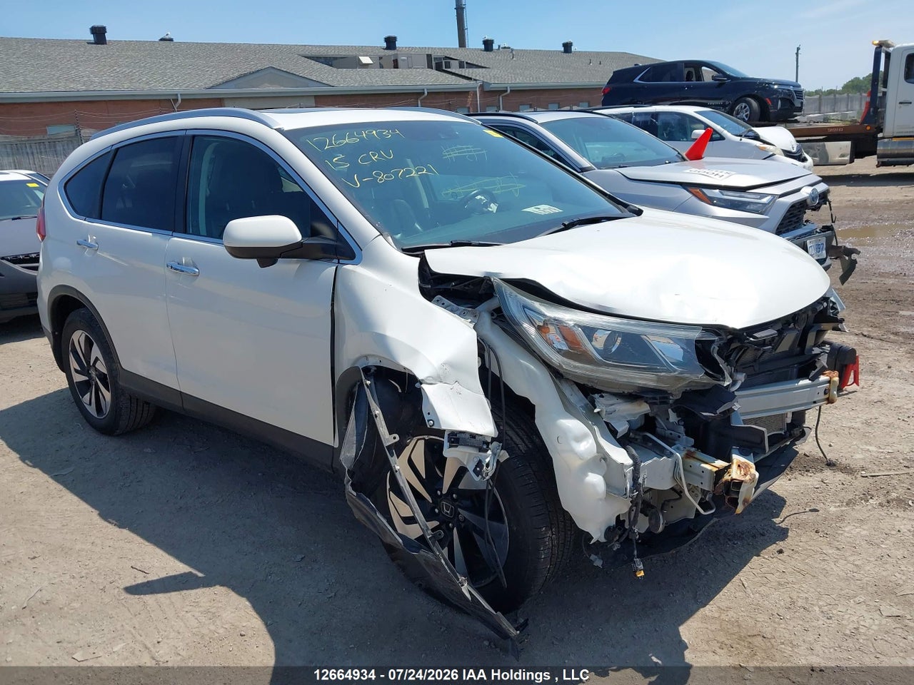 5J6RM4H97FL807221 · 2015 HONDA CR-V TOURING