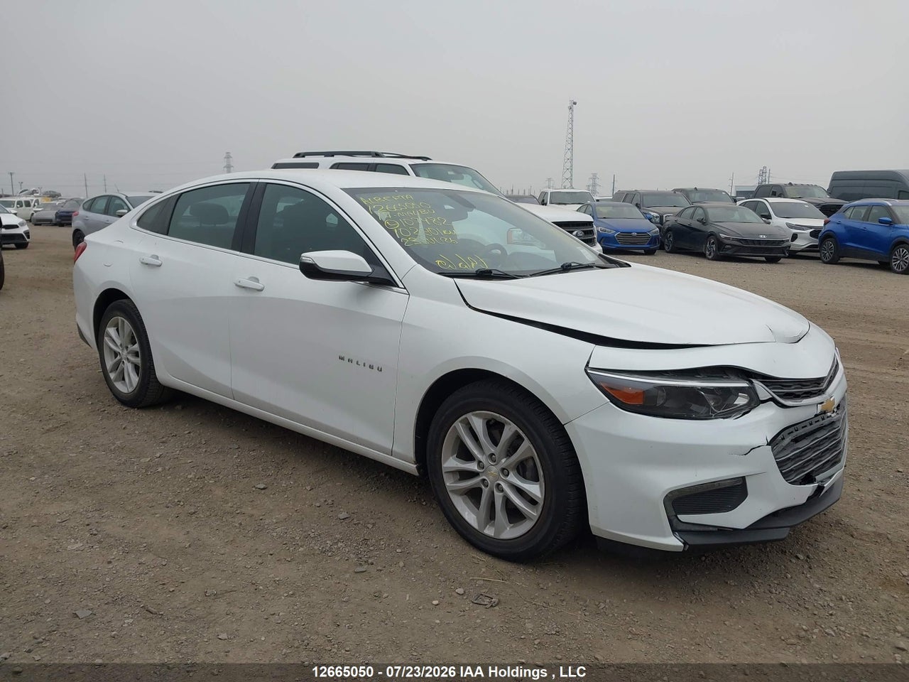 1G1ZE5ST9HF107482 · 2017 CHEVROLET MALIBU LT
